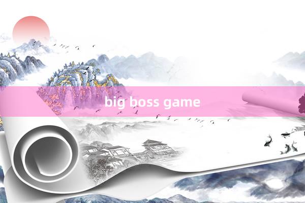 big boss game