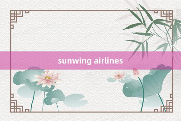 sunwing airlines