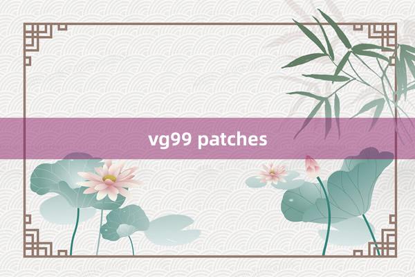 vg99 patches